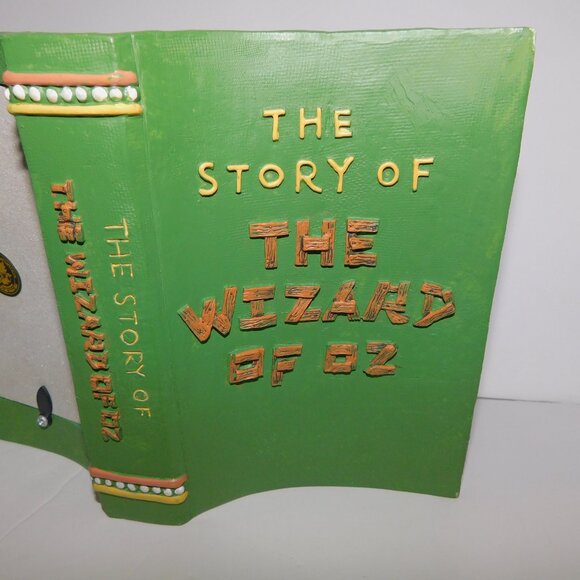 Vintage The Wizard of Oz 3D Storybook Picture Frame 9" x 6.25" Dorthy Lion - Picture 8 of 9